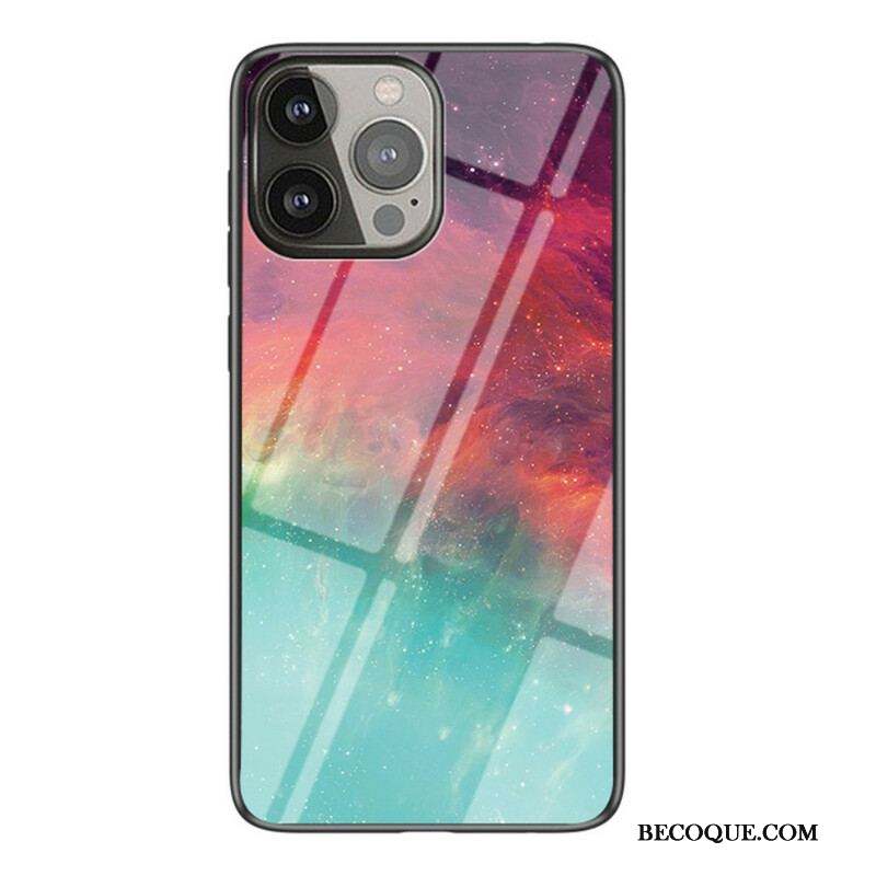 Coque iPhone 13 Pro Verre Trempé Starry Sky