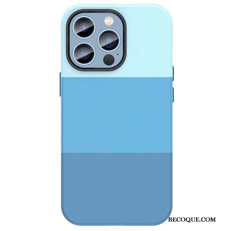 Coque iPhone 14 Bandes Colorées