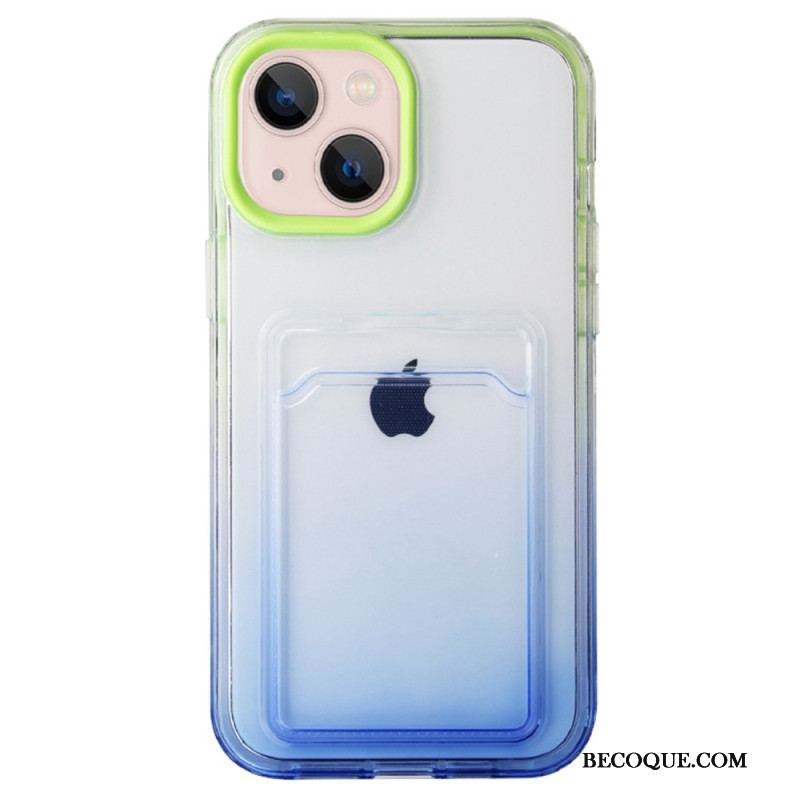 Coque iPhone 14 Gradient Porte-Carte