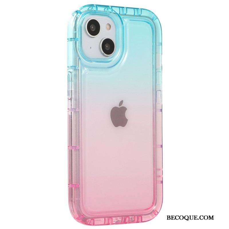 Coque iPhone 14 Plus Colorée Contours Airbags