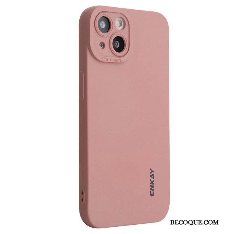 Coque iPhone 14 Plus Silicone Liquide ENKAY