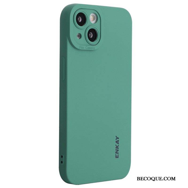 Coque iPhone 14 Plus Silicone Liquide ENKAY