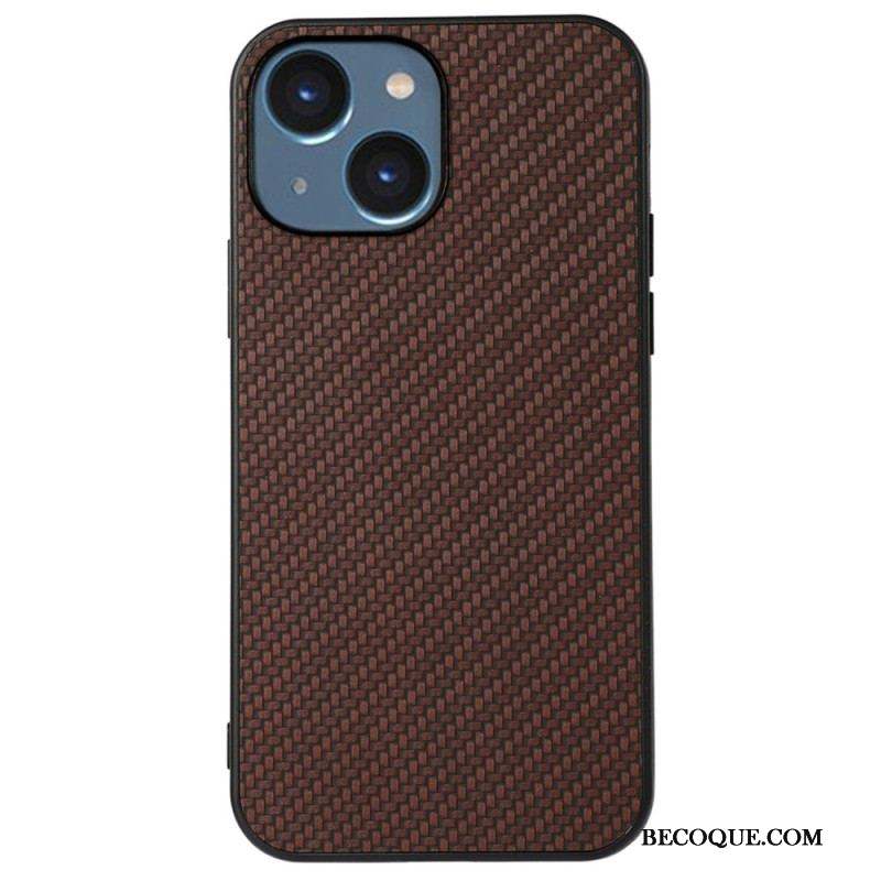 Coque iPhone 14 Plus Texture Fibre Carbone