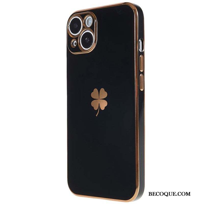 Coque iPhone 14 Plus Trèfle Lucky