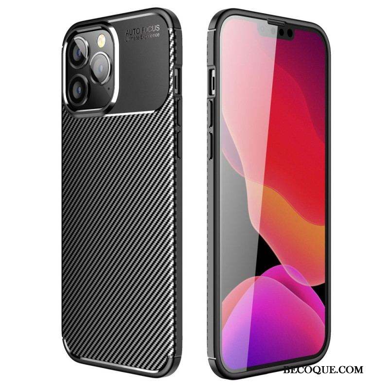 Coque iPhone 14 Pro Fibre Carbone Flexible