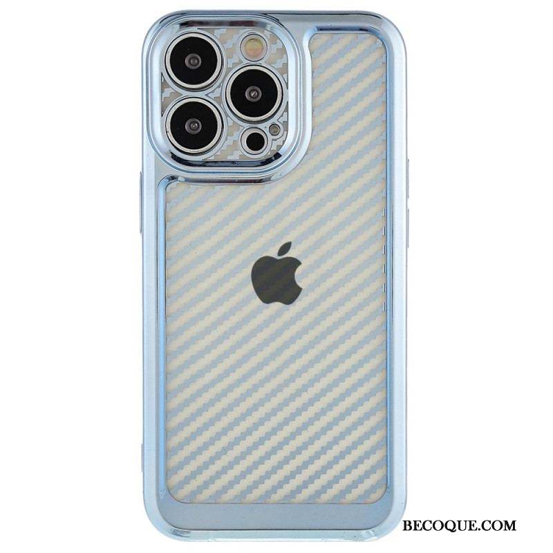 Coque iPhone 14 Pro Fibre Carbone Stylée