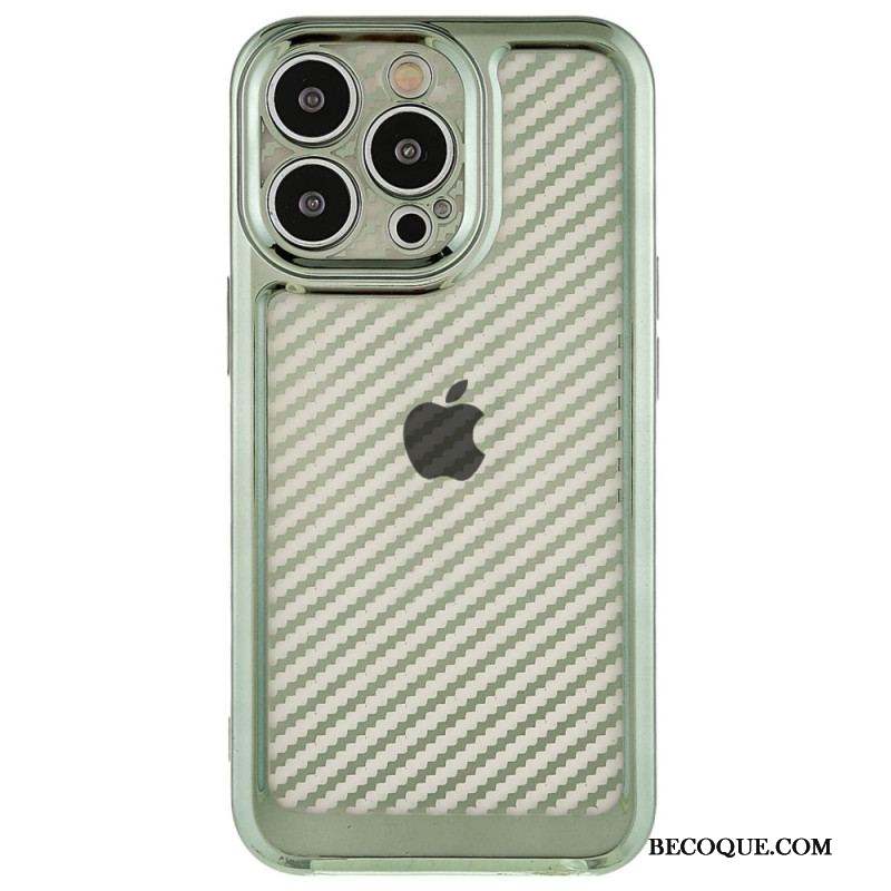 Coque iPhone 14 Pro Fibre Carbone Stylée