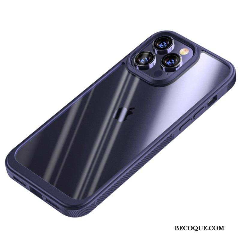 Coque iPhone 14 Pro Hybride Rebords Antidérapants