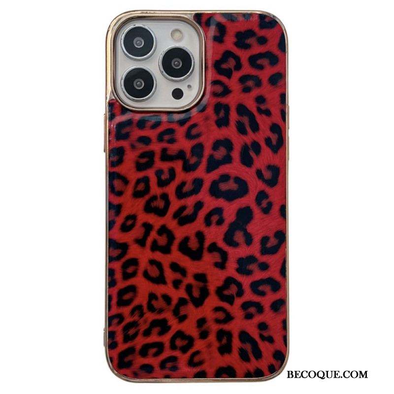 Coque iPhone 14 Pro Léopard