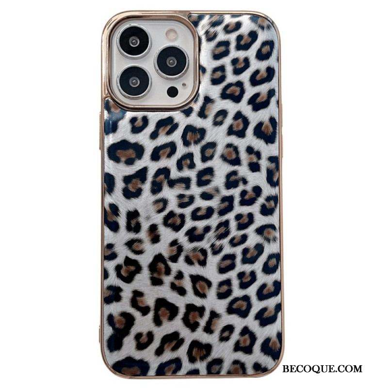 Coque iPhone 14 Pro Léopard