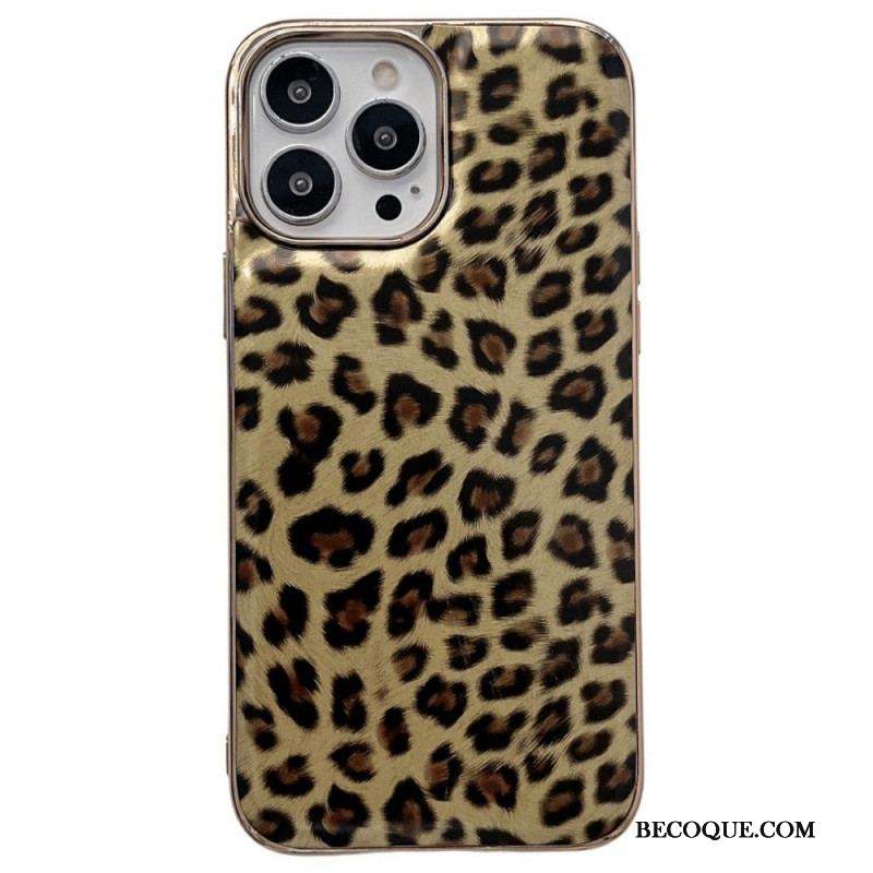 Coque iPhone 14 Pro Léopard