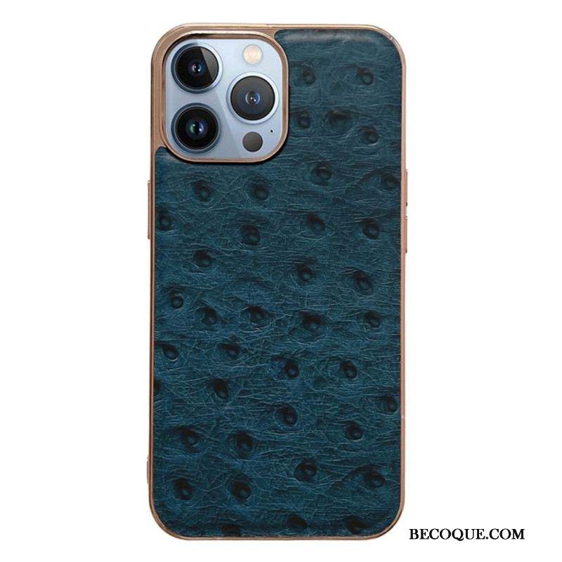 Coque iPhone 14 Pro Max Cuir Véritable Texturé