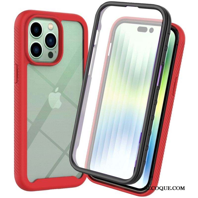 Coque iPhone 14 Pro Max Hybride avec Protecteur pour Écran