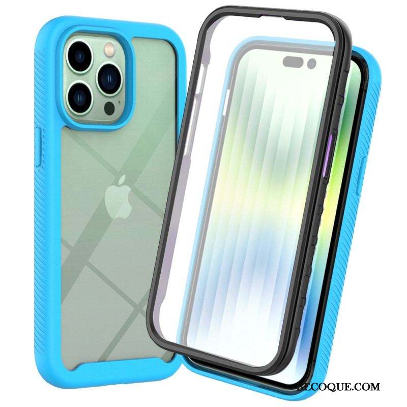 Coque iPhone 14 Pro Max Hybride avec Protecteur pour Écran