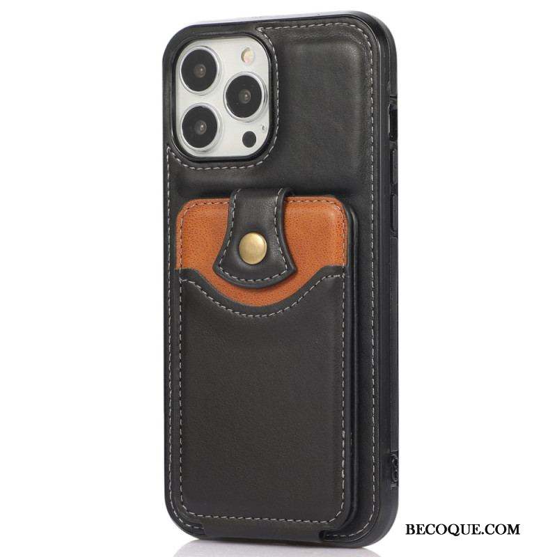 Coque iPhone 14 Pro Max Porte-Cartes Rabattable