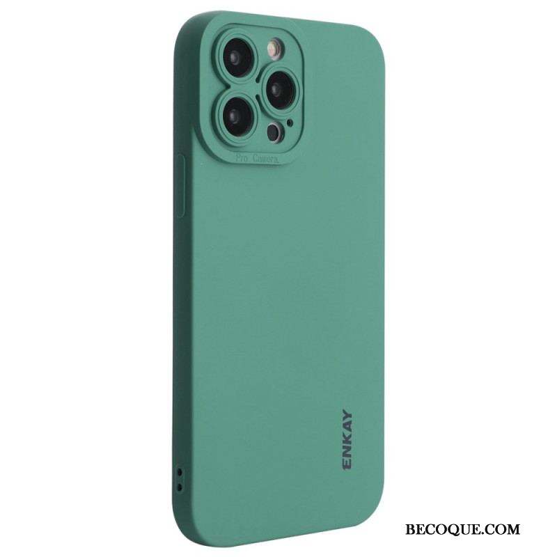 Coque iPhone 14 Pro Max Silicone Liquide ENKAY