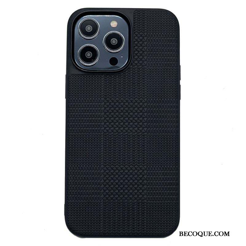 Coque iPhone 14 Pro Max Simili Cuir Croisé