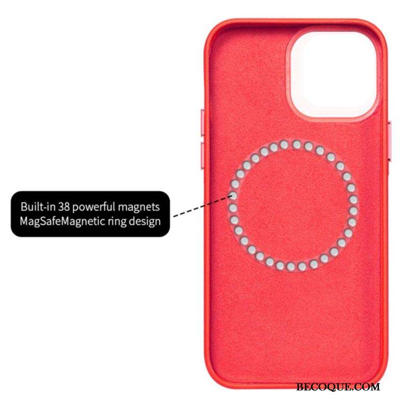 Coque iPhone 14 Pro Max Style Matelassé Compatible Magsafe