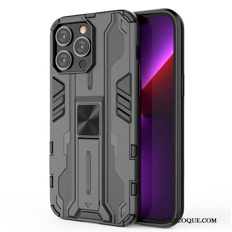 Coque iPhone 14 Pro Max Support Amovible Vertical et Horizontal