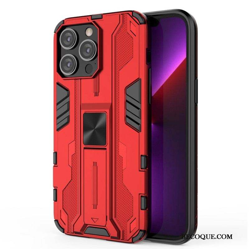 Coque iPhone 14 Pro Max Support Amovible Vertical et Horizontal