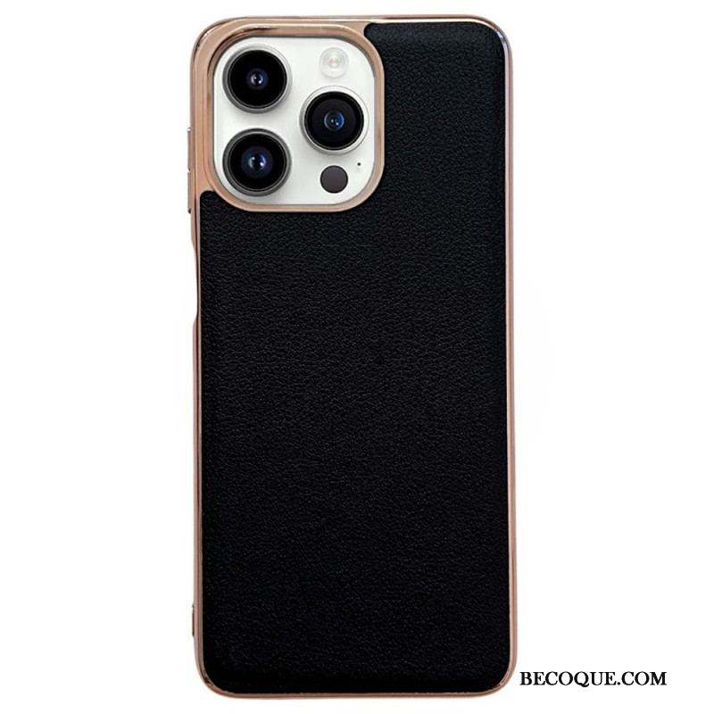 Coque iPhone 14 Pro Max Vrai Cuir