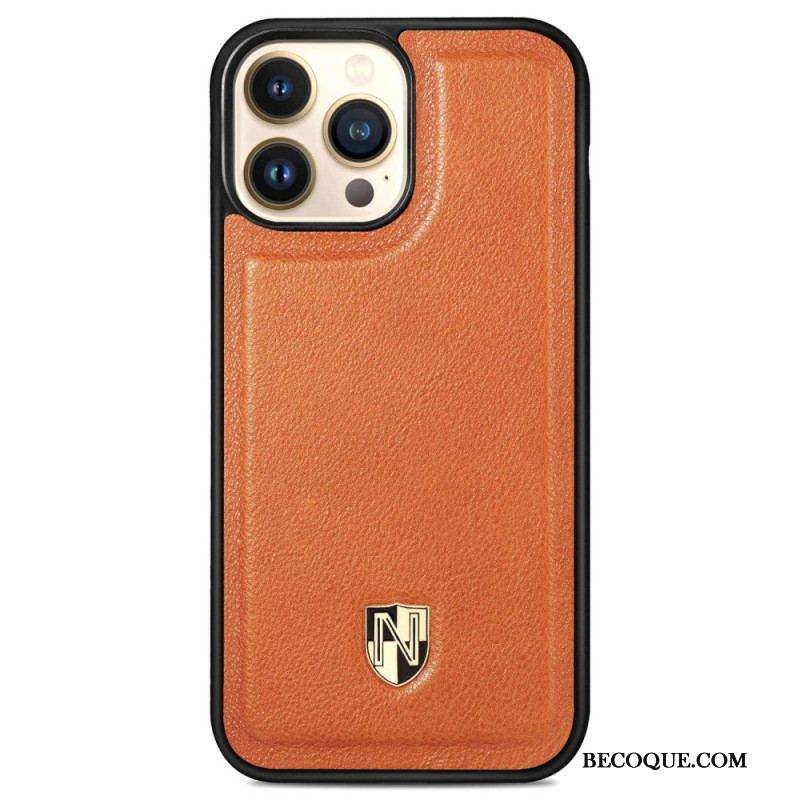 Coque iPhone 14 Pro Max Véritable Cuir CASENEO