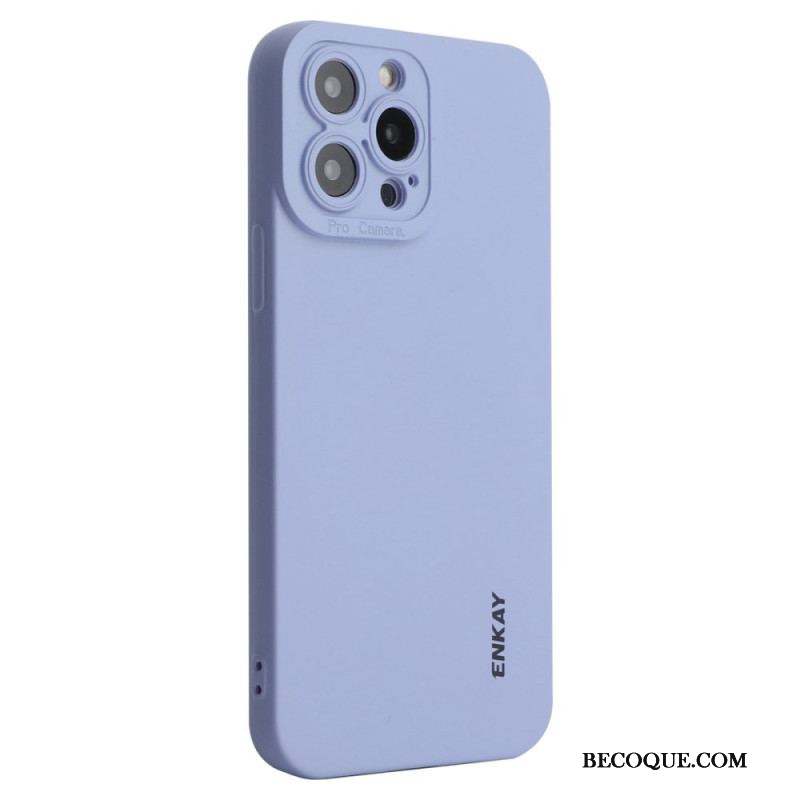 Coque iPhone 14 Pro Silicone Liquide ENKAY