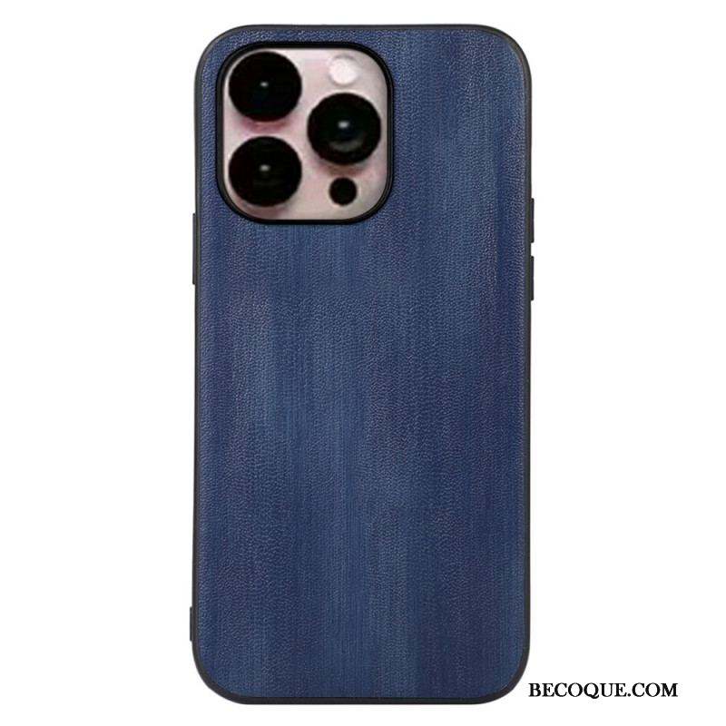 Coque iPhone 14 Pro Texture Cuir