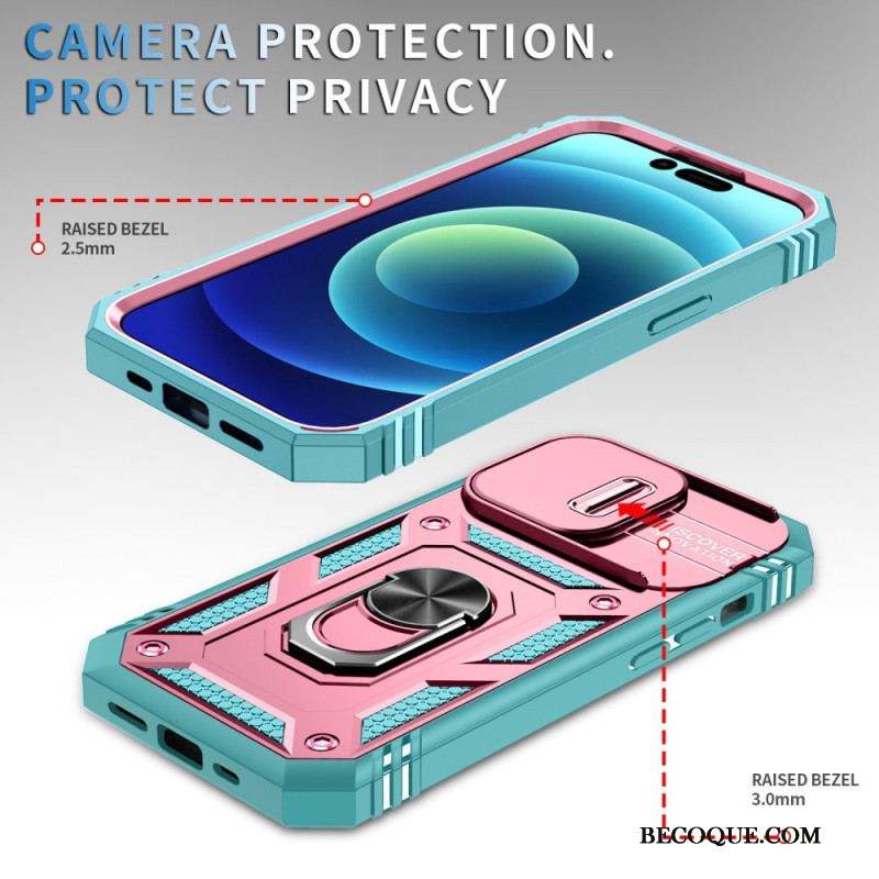 Coque iPhone 14 Pro Ultra Résistante Multi-Fonctionnelle Bicolore