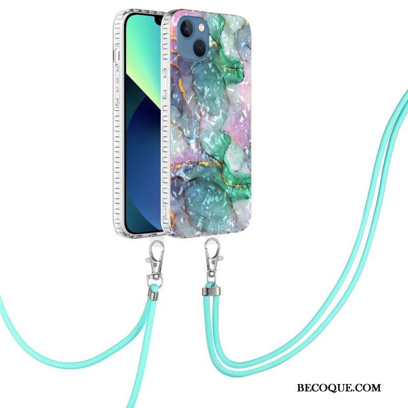 Coque iPhone 14 à Cordon Stylée