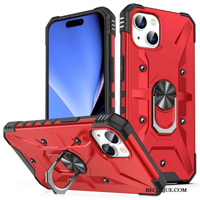 Coque iPhone 15 Plus Anneau-Support Magnétique