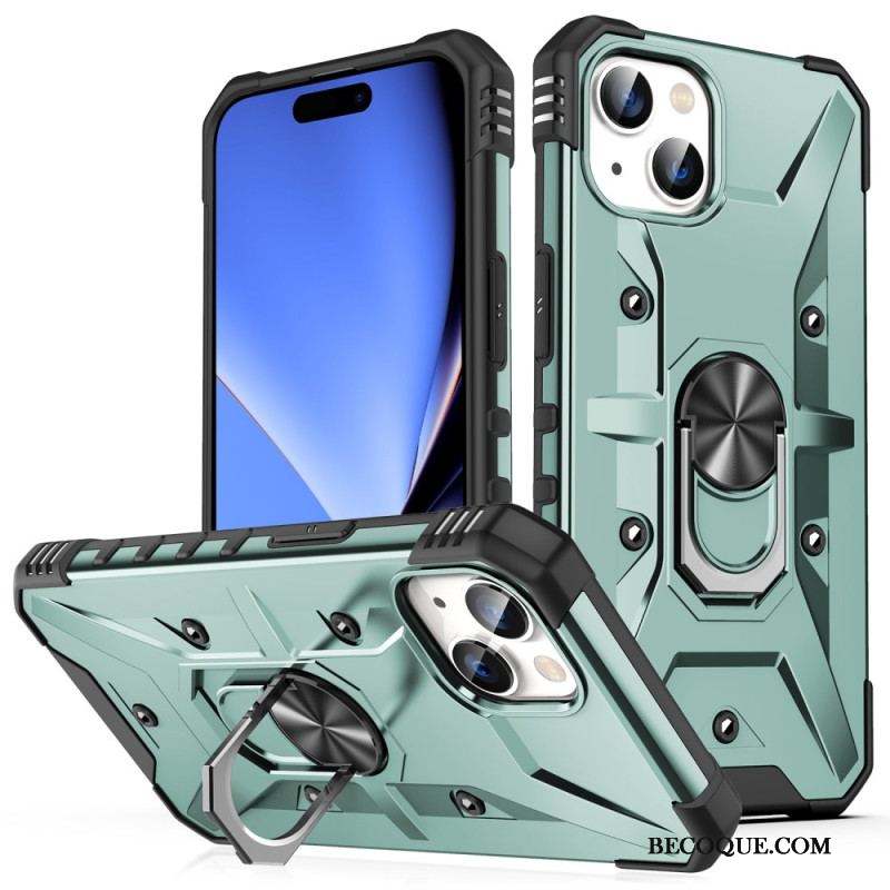 Coque iPhone 15 Plus Anneau-Support Magnétique