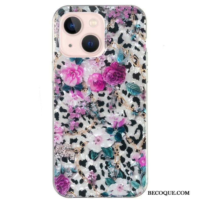 Coque iPhone 15 Plus Florale