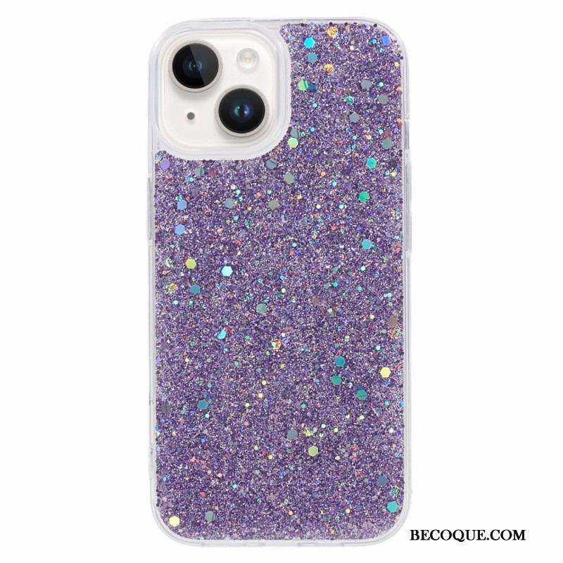 Coque iPhone 15 Plus Paillettes