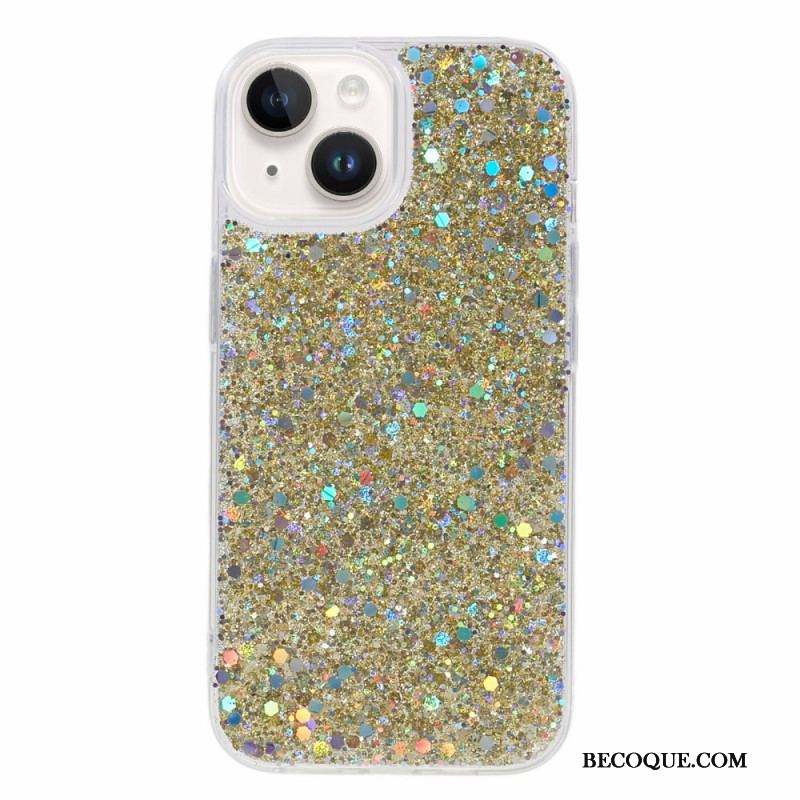 Coque iPhone 15 Plus Paillettes