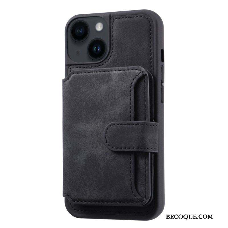 Coque iPhone 15 Plus Porte-Cartes RFID Support