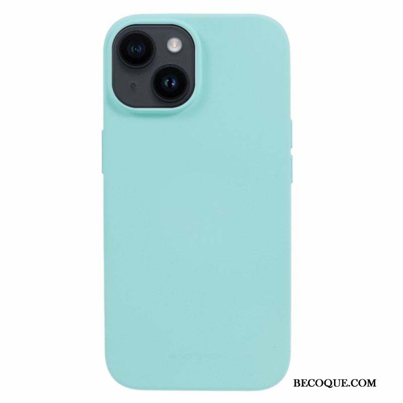 Coque iPhone 15 Plus Soft Feeling Mercury Goospery