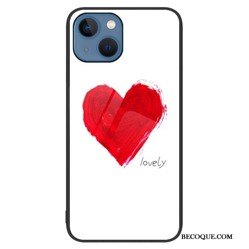 Coque iPhone 15 Plus Verre Trempé Coeur