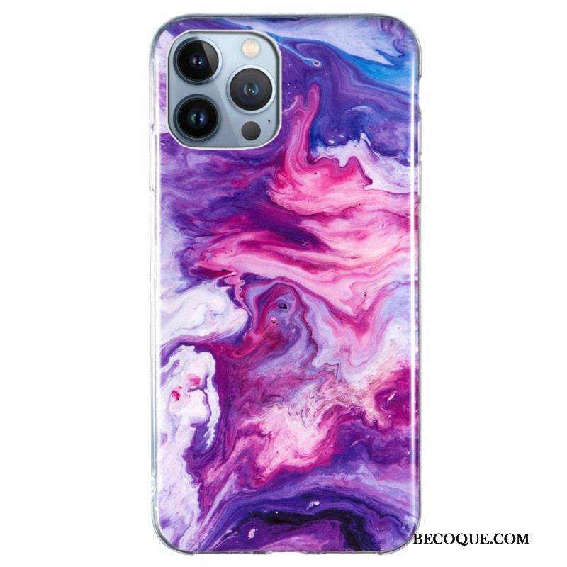 Coque iPhone 15 Pro Marbre Intense