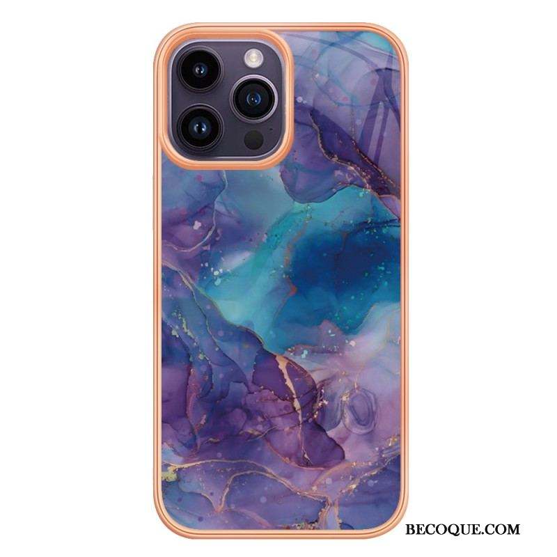 Coque iPhone 15 Pro Max Style Marbré