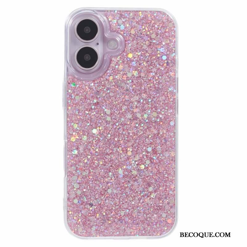 Coque iPhone 16 Plus Paillettes