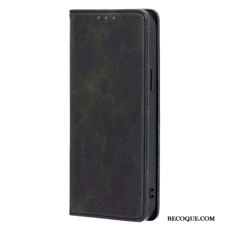 Flip Cover Huawei P60 Pro Texture Veau