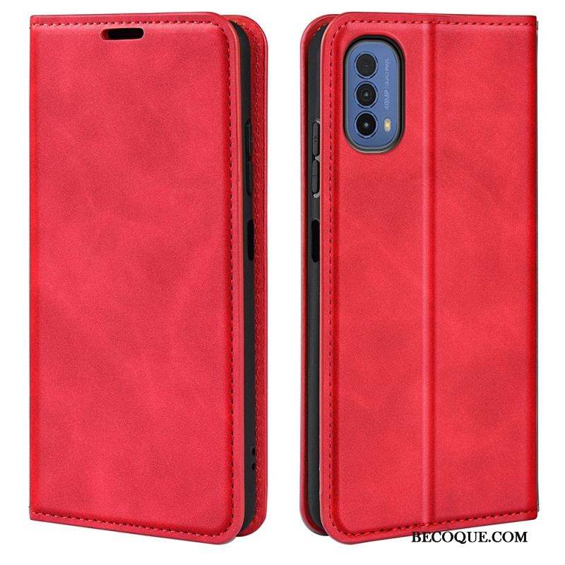 Flip Cover Moto E40 / E30 / E20 Skin-Touch Douceur