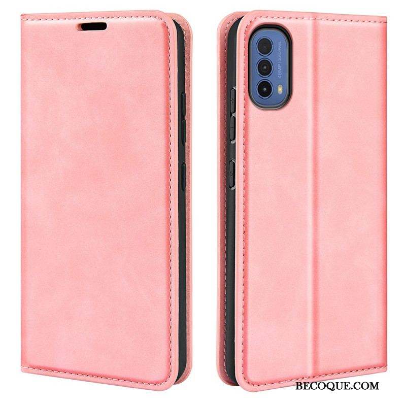 Flip Cover Moto E40 / E30 / E20 Skin-Touch Douceur