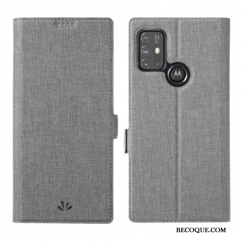 Flip Cover Moto G30 / Moto G10 Texturée VILI DMK