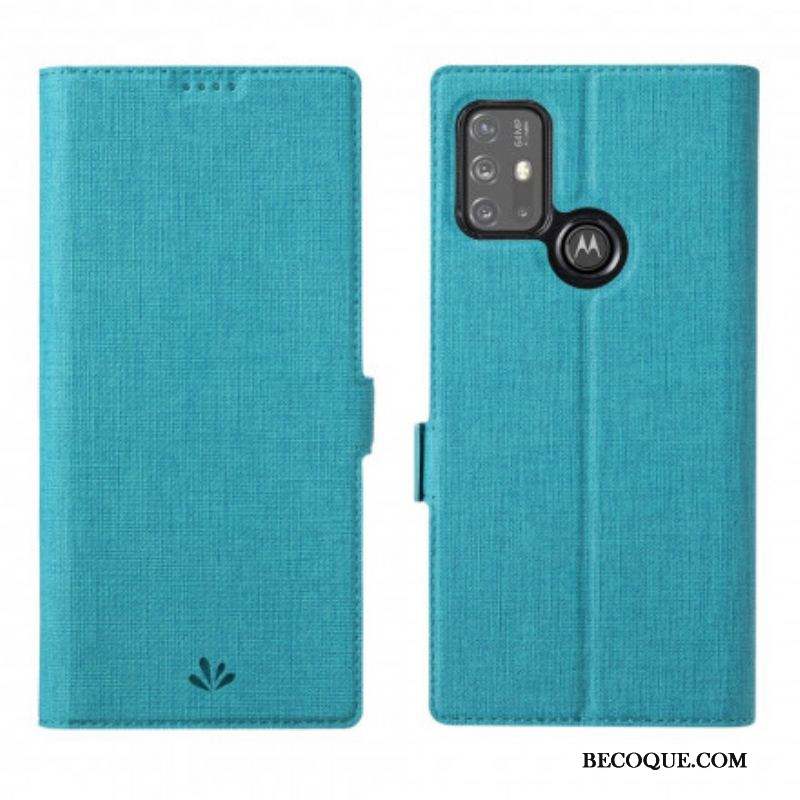 Flip Cover Moto G30 / Moto G10 Texturée VILI DMK