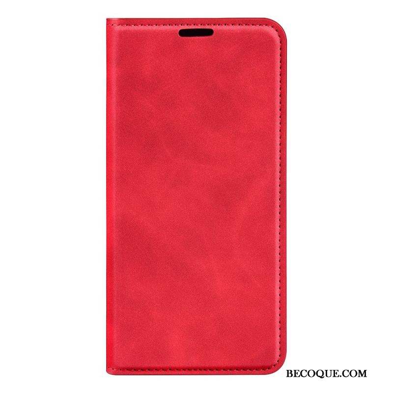 Flip Cover Moto G41 / G31 Effet Cuir Douceur Soie