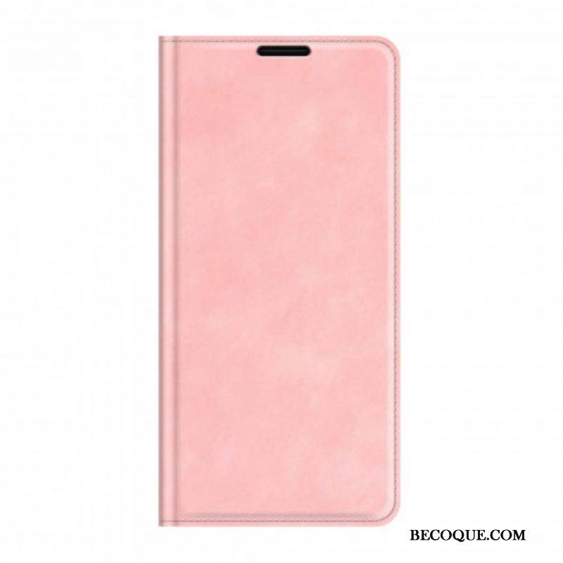 Flip Cover Motorola Edge 20 Lite Skin-Touch