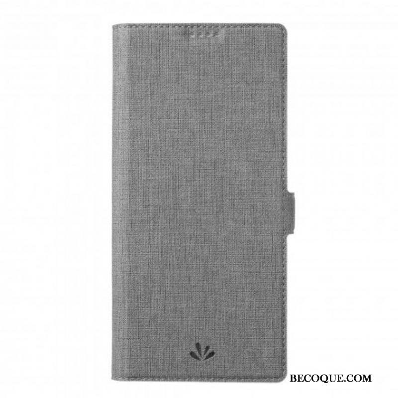 Flip Cover Motorola Edge 20 Lite Texturée VILI