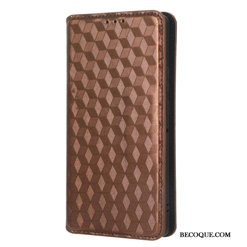 Flip Cover Motorola Edge 40 Pro Motif 3D